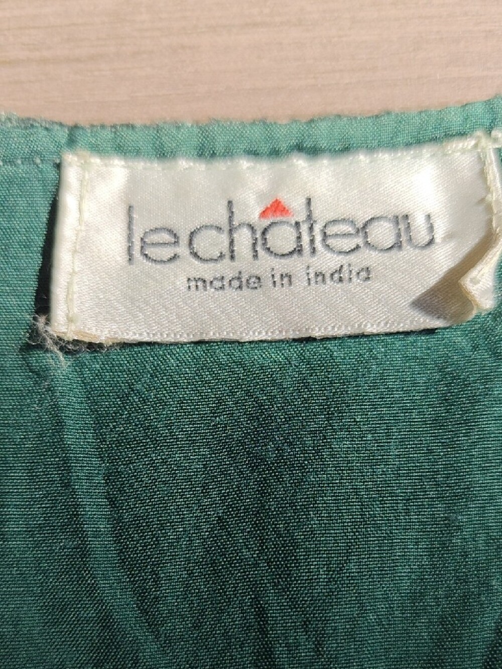 Vintage Le chteau Velvet Patchwork Vest - Multicolor - Picture 5 of 9